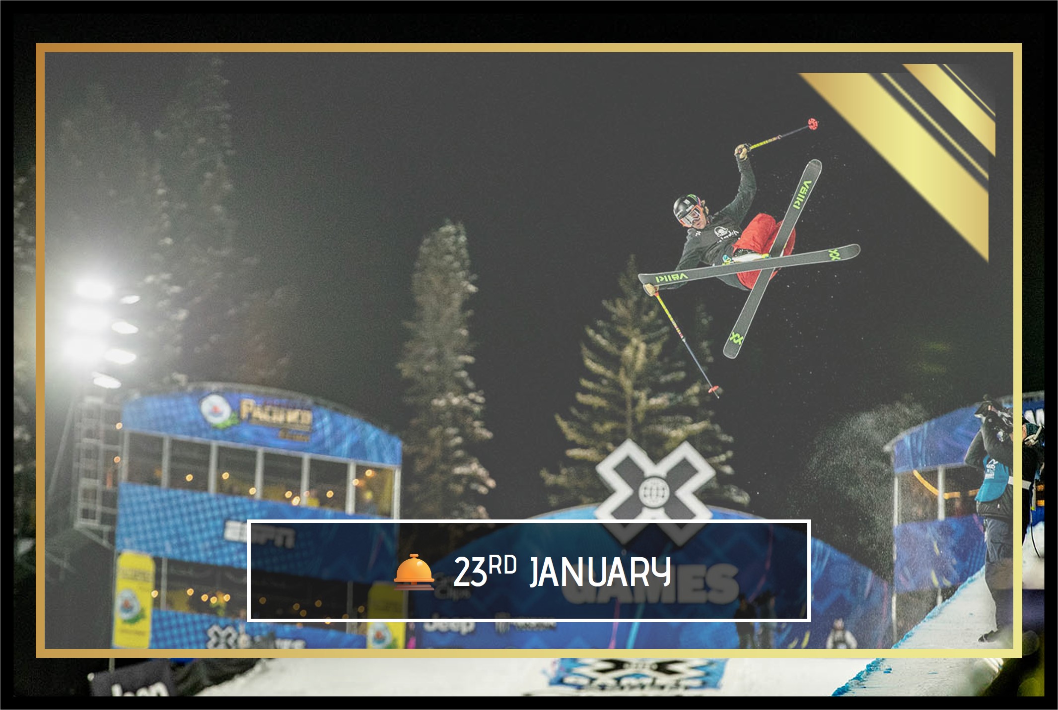 Upgrade to VIP hospitality for the Winter X Games in Aspen.
