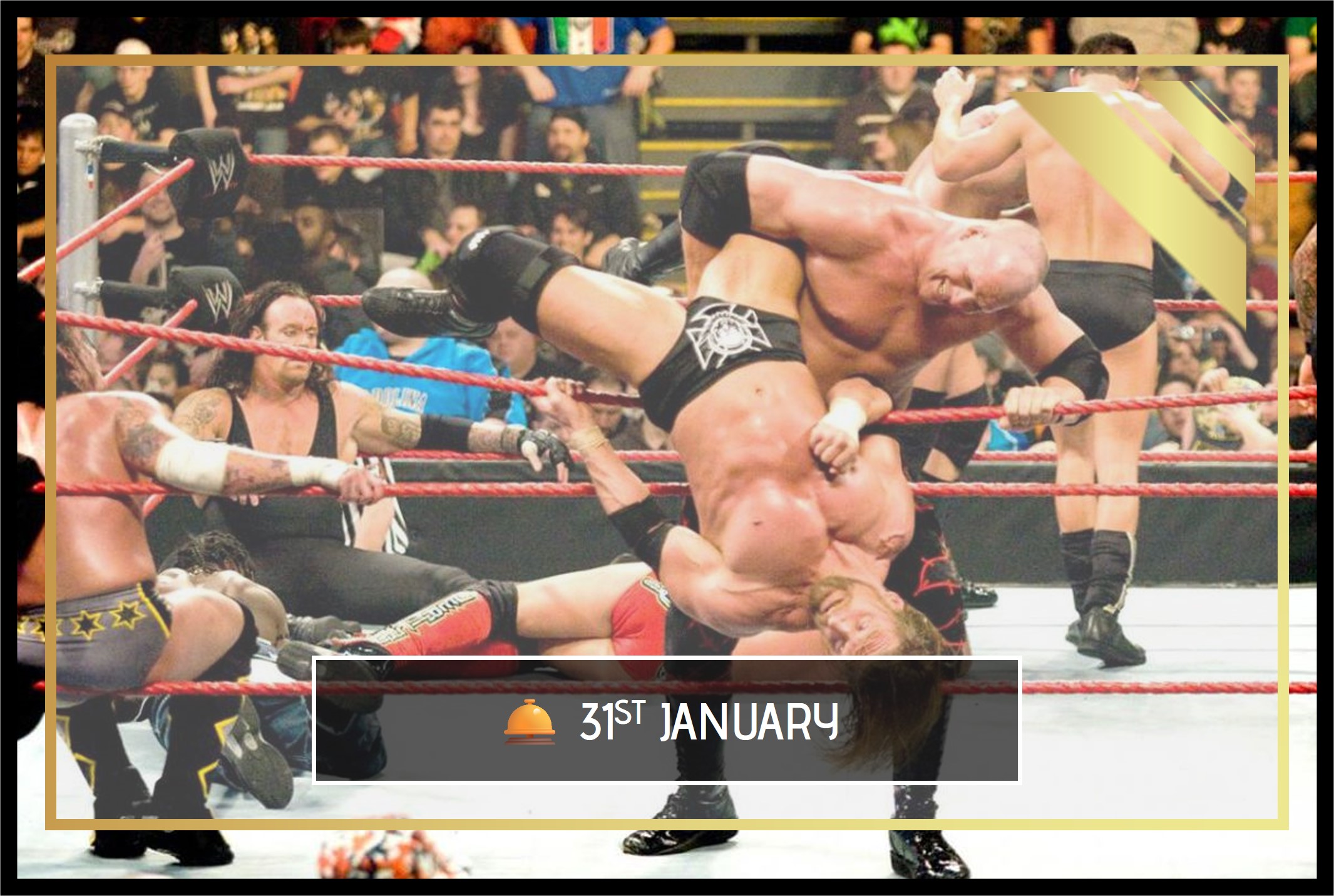 Secure ringside-style VIP hospitality for WWE Royal Rumble 2026.