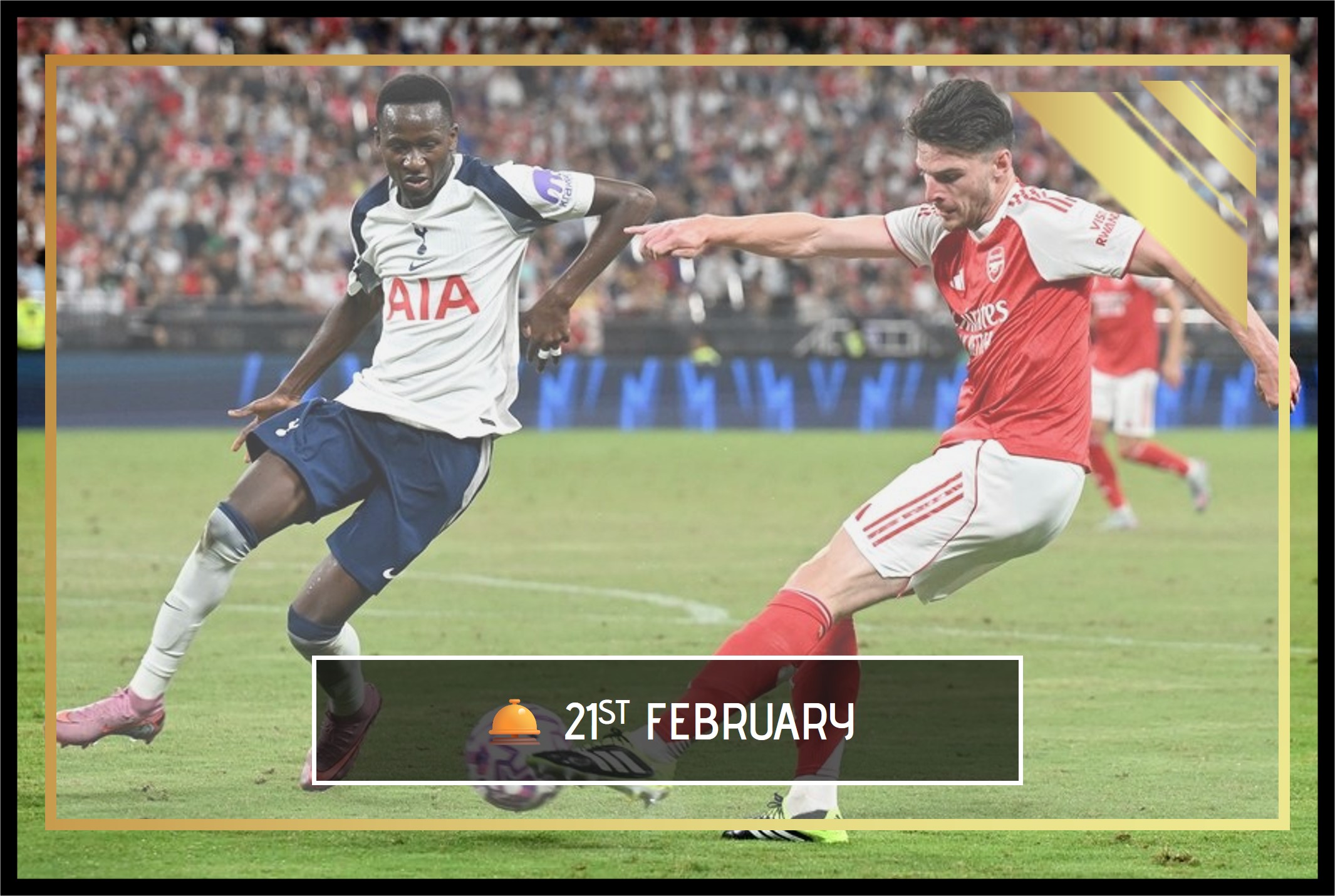 Experience the North London Derby with elite VIP hospitality packages.