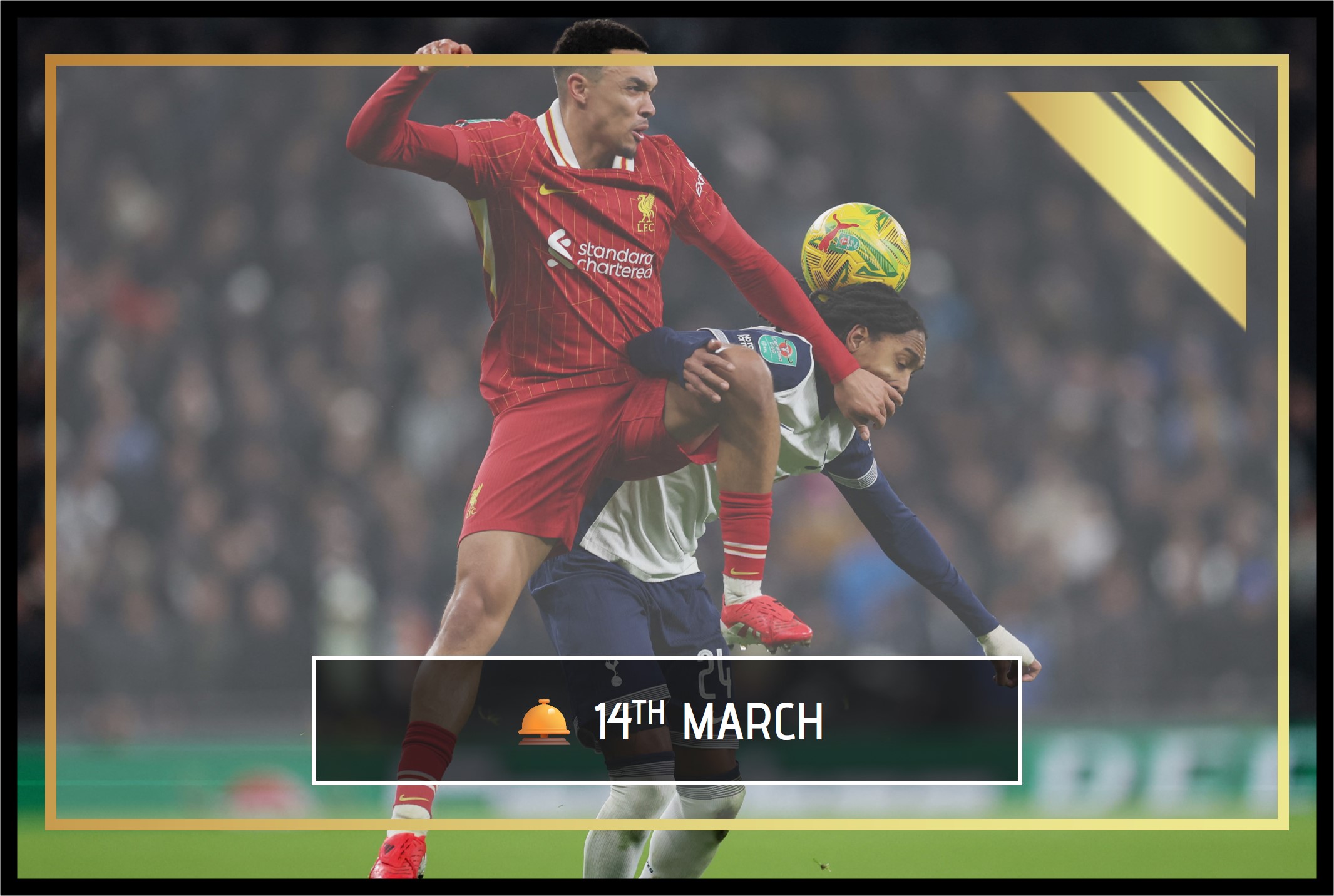 Upgrade matchday with VIP hospitality for Liverpool vs Tottenham at Anfield.