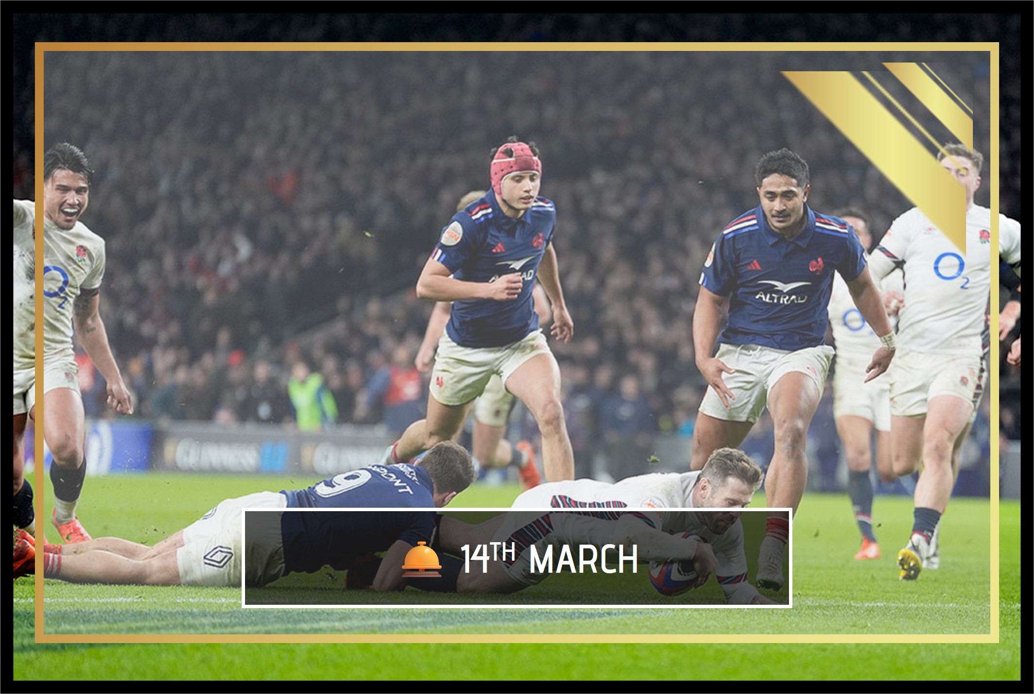 Secure high-end hospitality for the Six Nations clash between France and England.