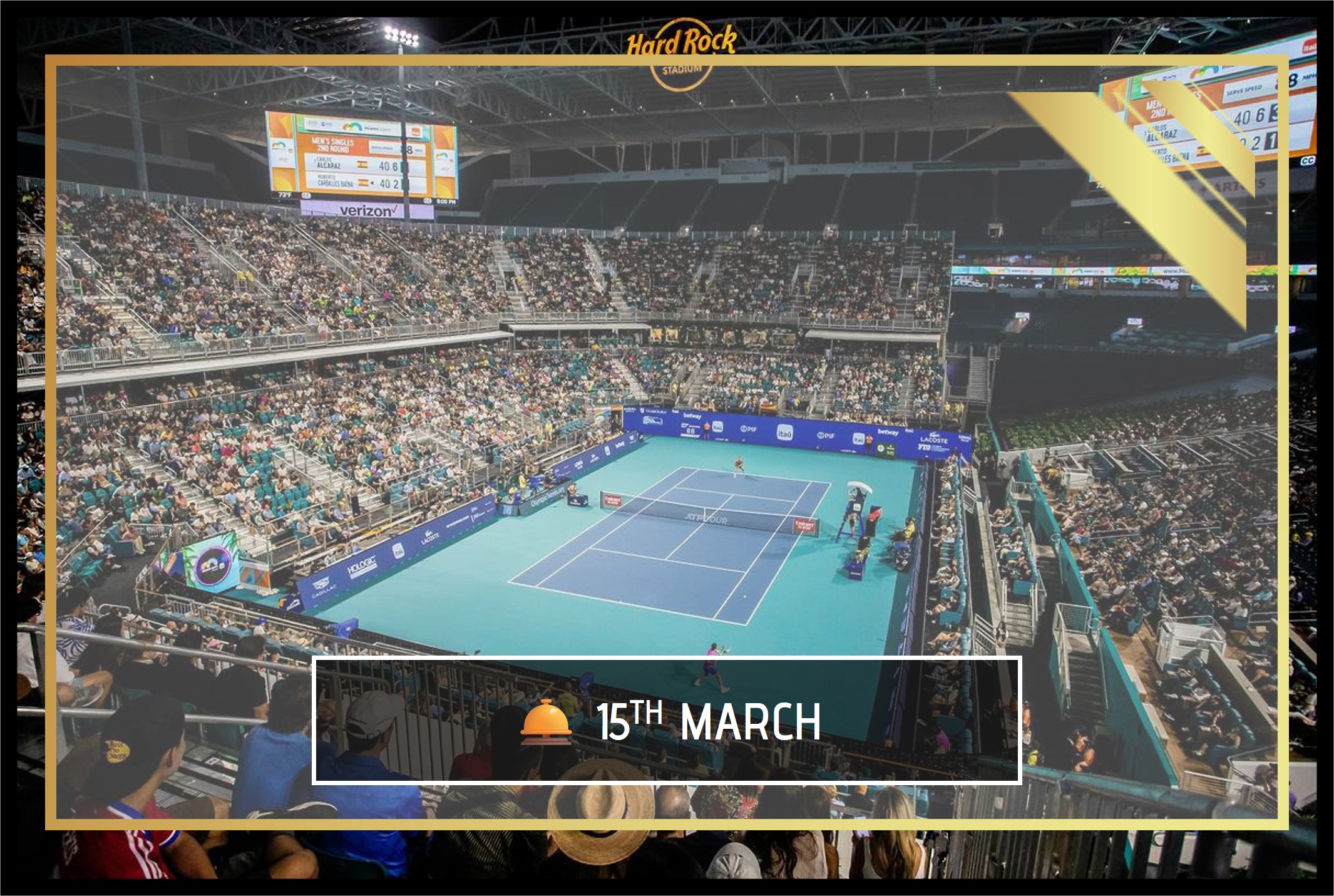 Enjoy top-tier tennis with VIP tickets and hospitality at the Miami Open.