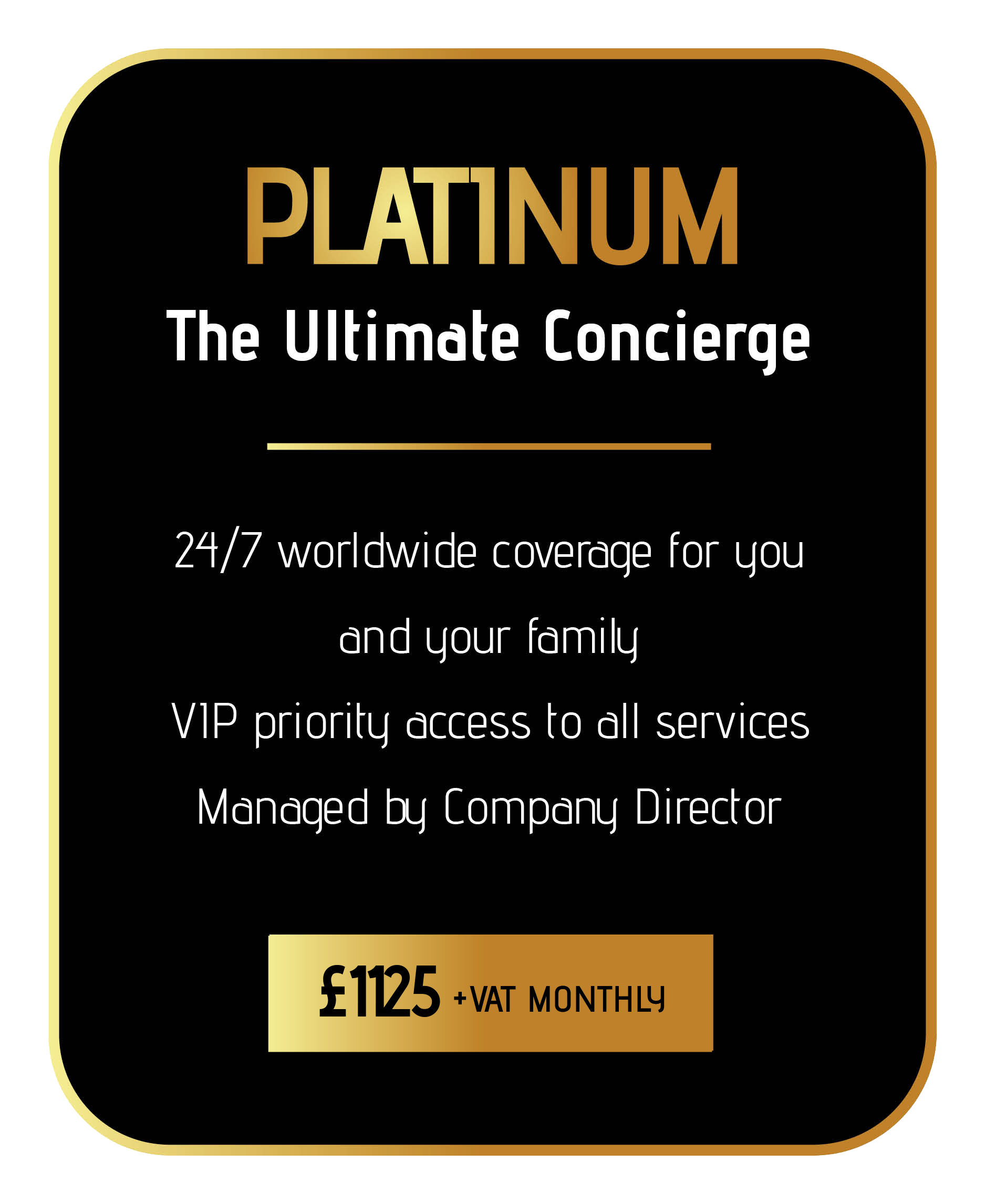 learn more about the sincura platinum concierge membership