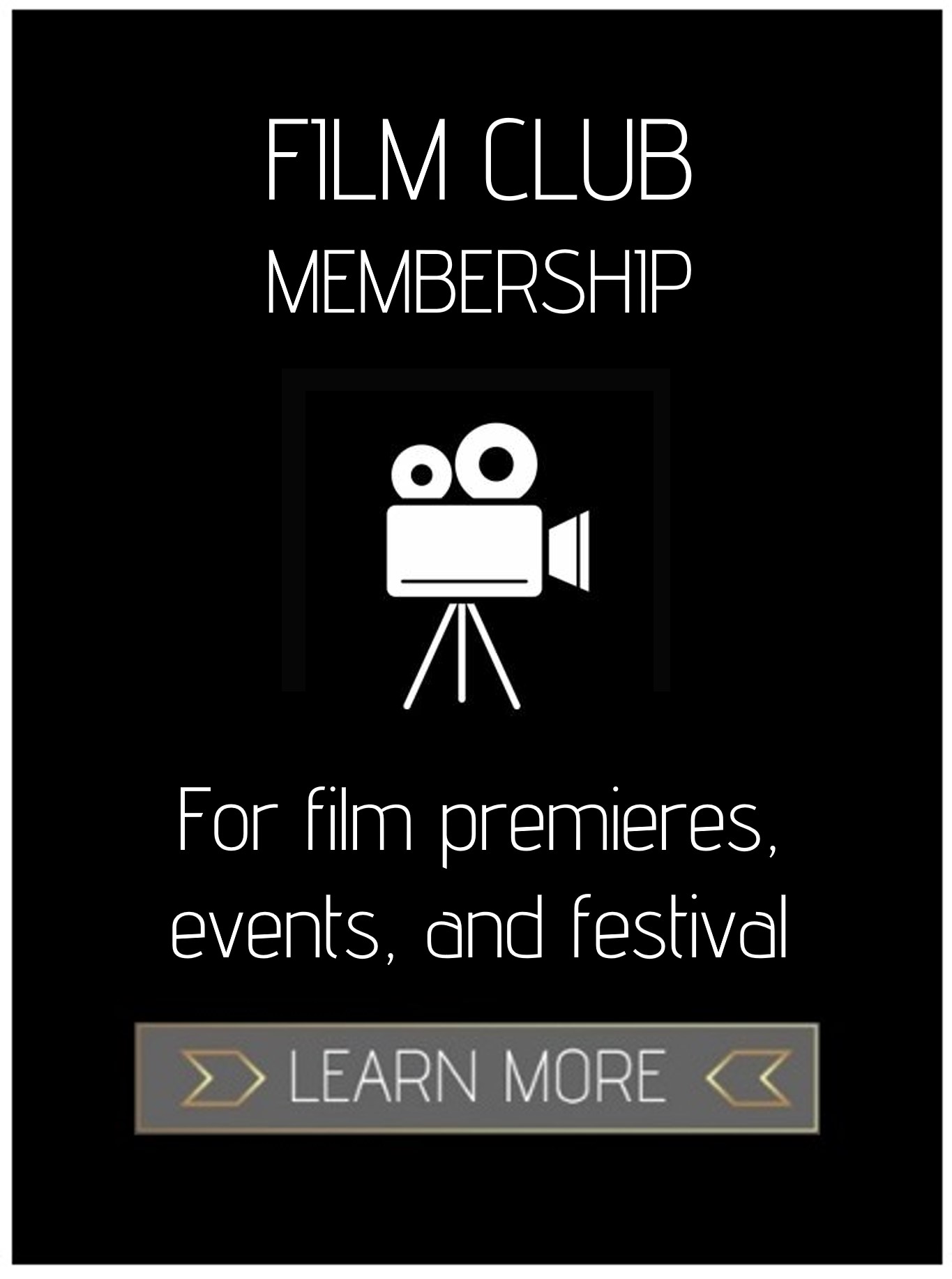 join sincura film club membership for access to the latest film premieres, cannes film festival, evnets and backstage passes