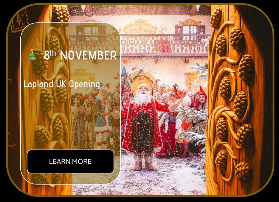 Sincura Calendar 🎄 8th NOVEMBER. Lapland UK Opening
