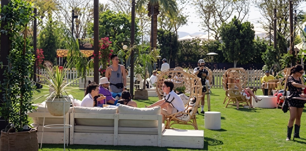 access to coachella 12 peaks and rose garden vip hospitality