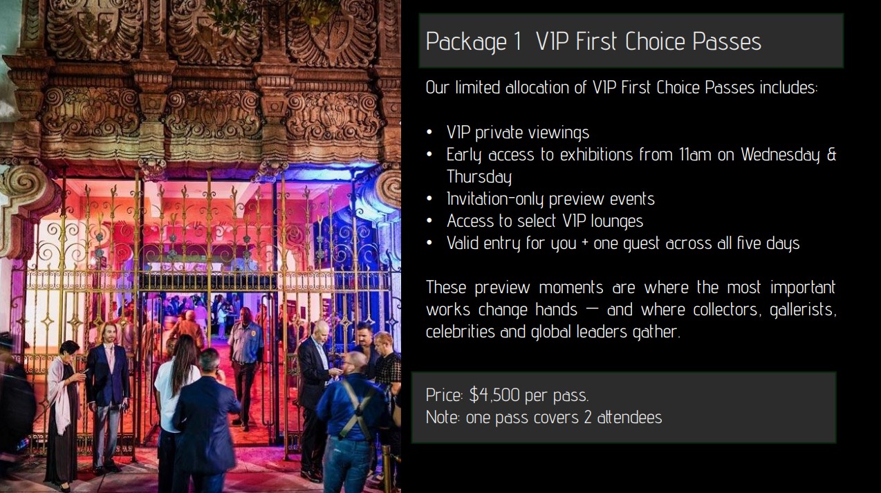 Secure Art Basel 2025 tickets for gallery events