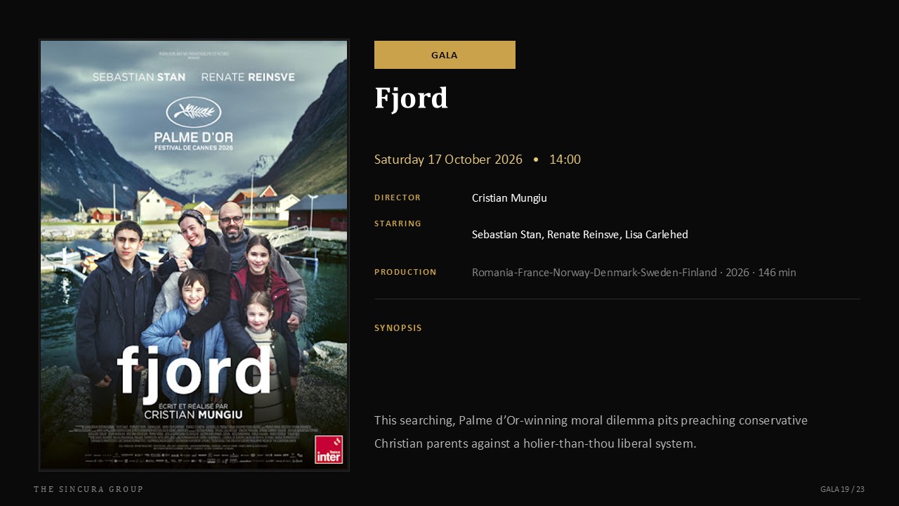 London Film festival tickets