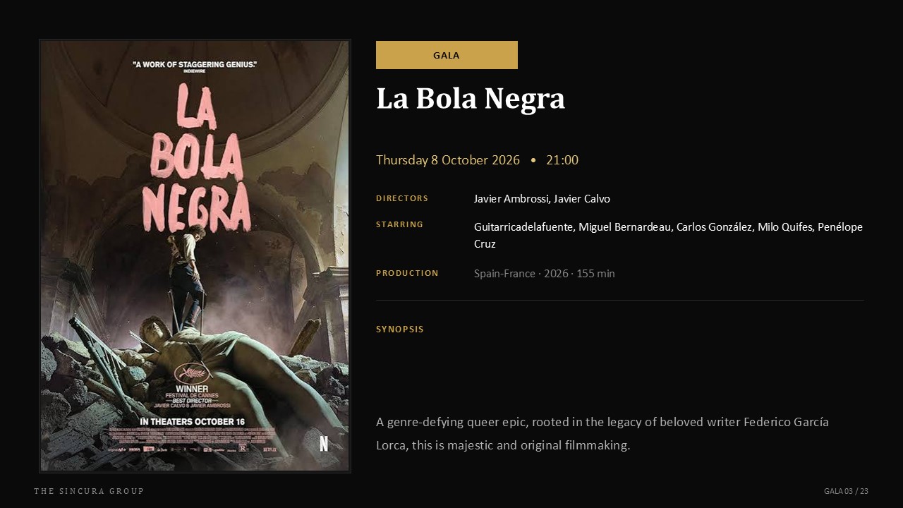 London Film festival tickets