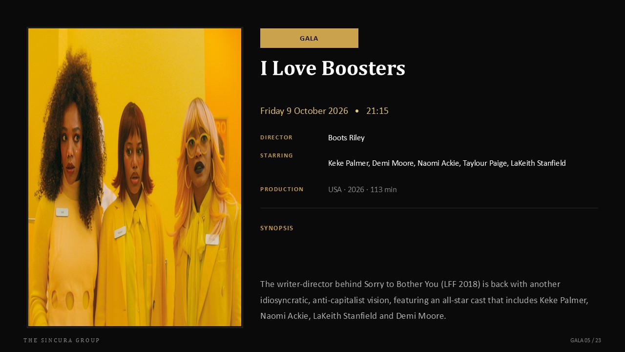 London Film festival tickets