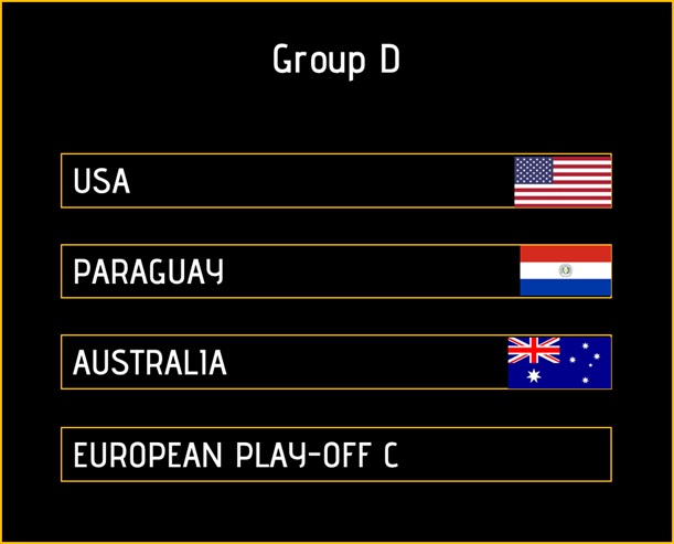 Sincura Calendar ⚽ Fifa World Cup Matches Canada, Qatar and Switzerland Group D