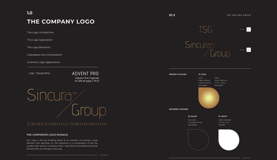 BRAND GUIDELINES FOR CONICERGE SERVICES