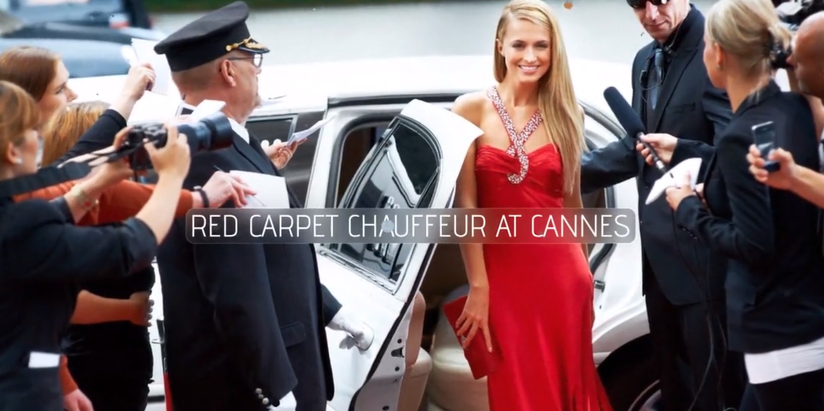 book a chauffeur to drive you onto the red carpet at cannes film festival