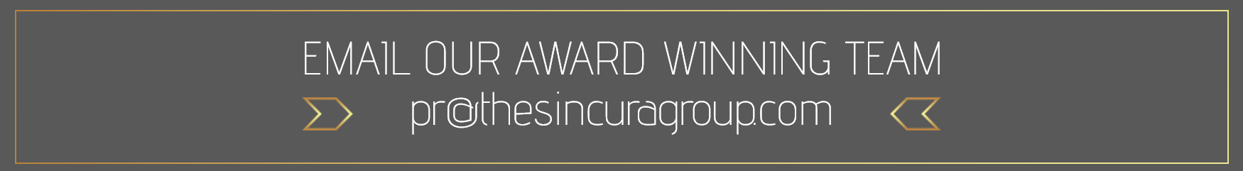 email sincura's award winning pr team in the uk and worldwide for all your public relations requirements