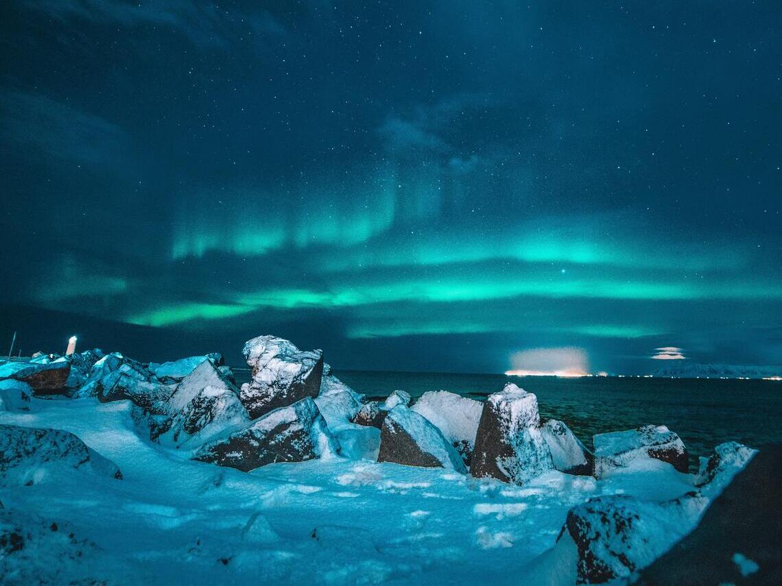 book tickets to see the best views of the northern lights in iceland