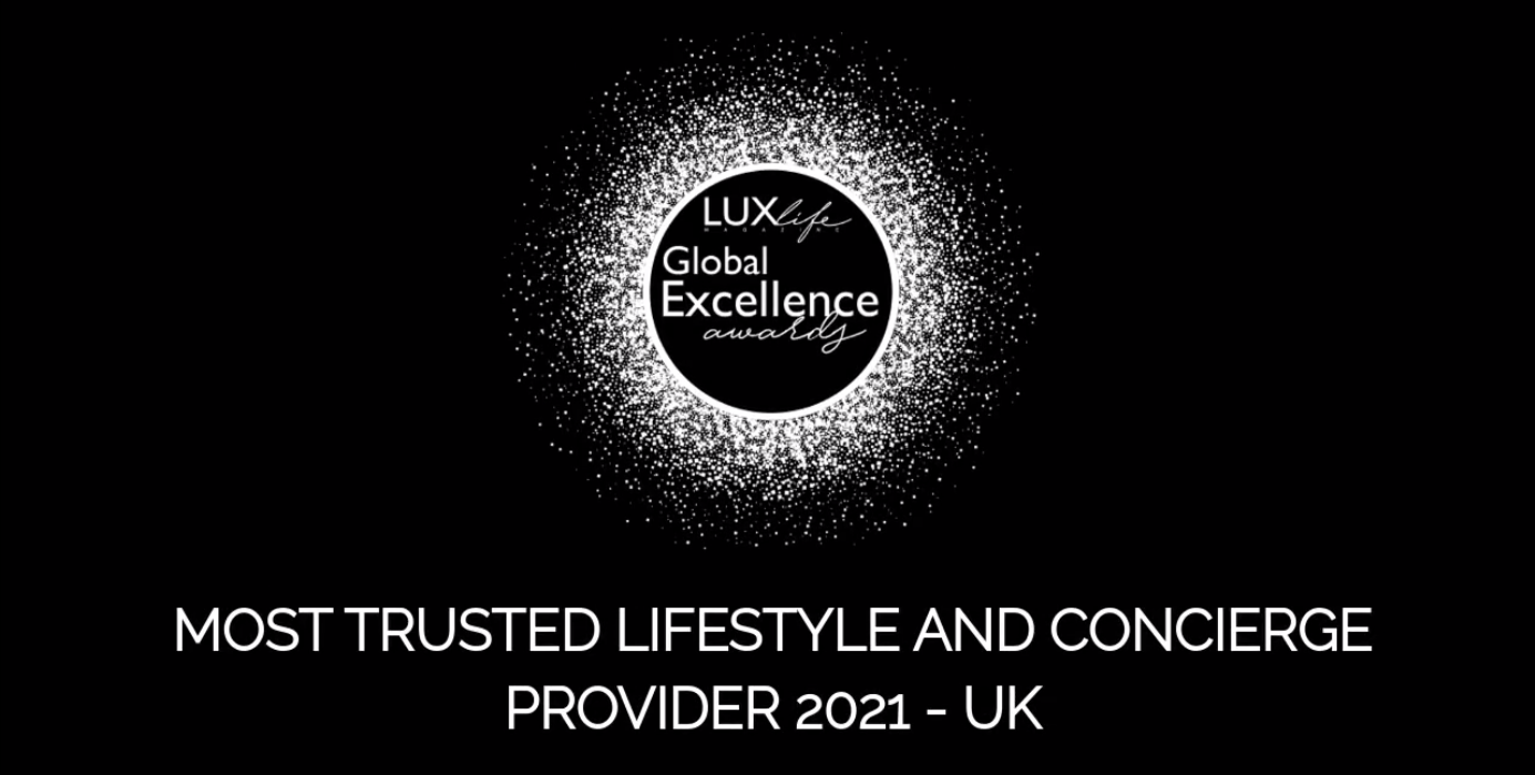 sincura concierge voted the Most Trusted Concierge & Lifestyle Services Provider in the UK