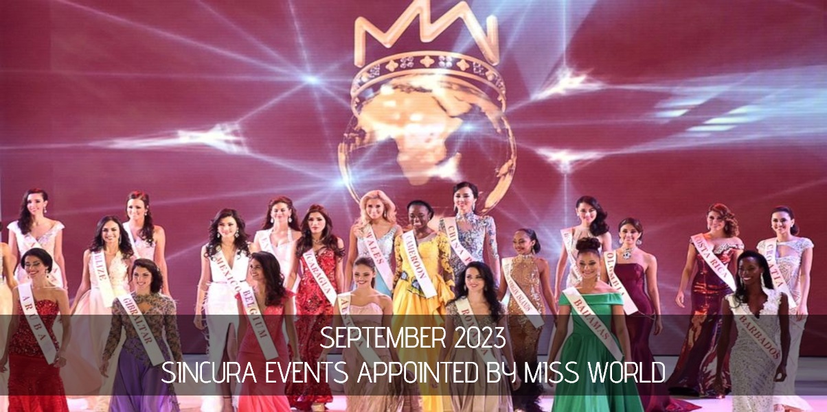 company news: sincura sign contracts to represent miss wortld competition0