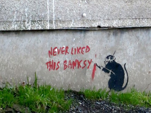 Never liked This Banksy