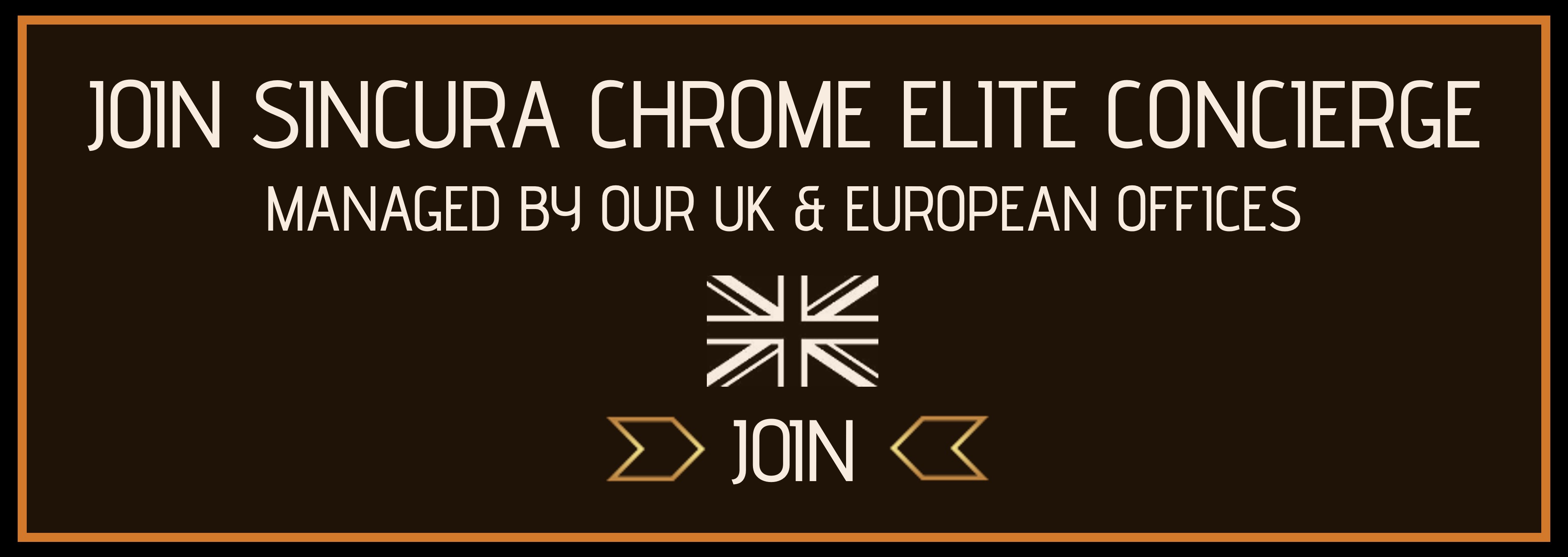 join sincura chrome elite concierge membership monmthly