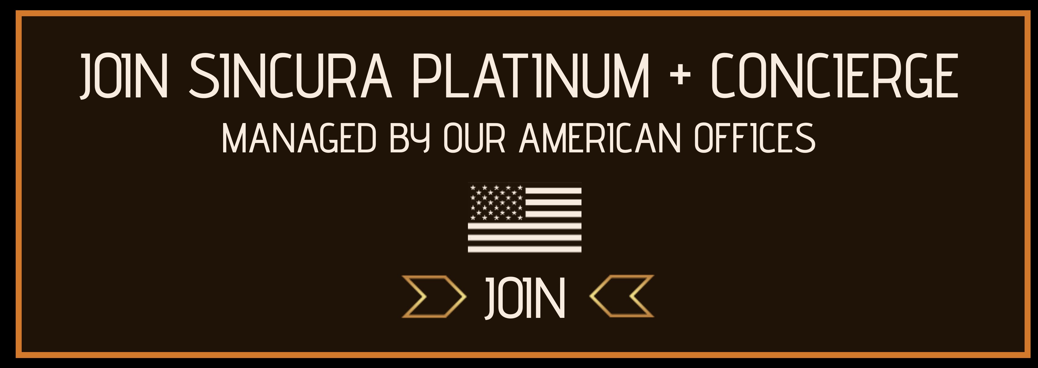 join sincura platinum plus concierge membership for cover for you and your family