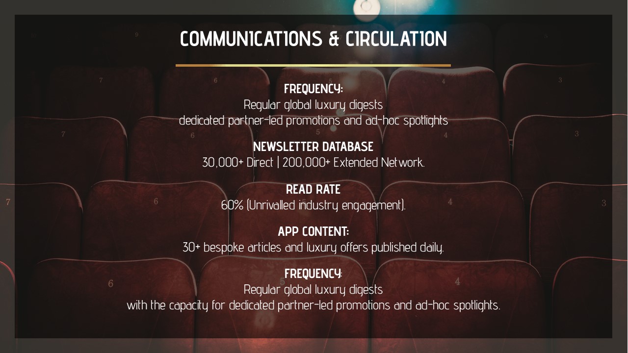 Digital Communications, Newsletter, and Circulation Stats