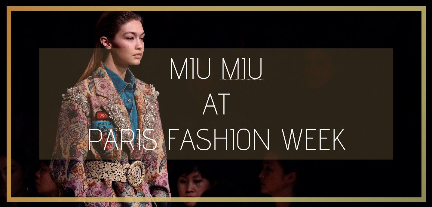 book tickets and packages for the Miu Miu paris fashion week show. VIP and Luxury and Bespoke.