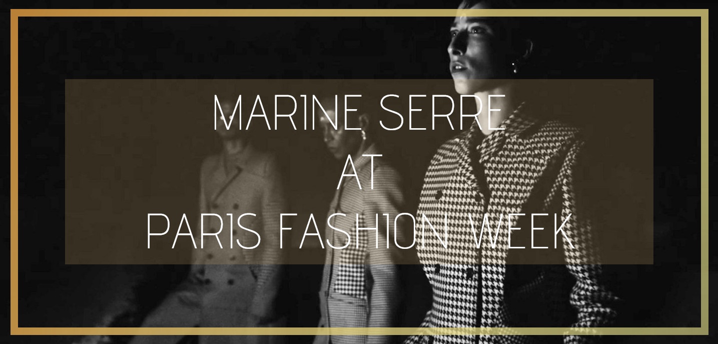 book tickets and packages for the marine sare paris fashion week show. VIP and Luxury and Bespoke.