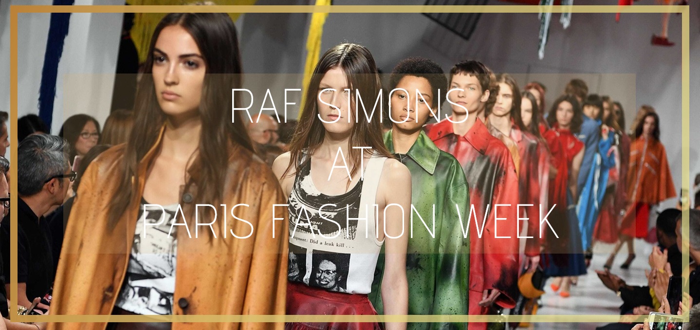 book tickets and packages for the raf simons paris fashion week show. VIP and Luxury and Bespoke.