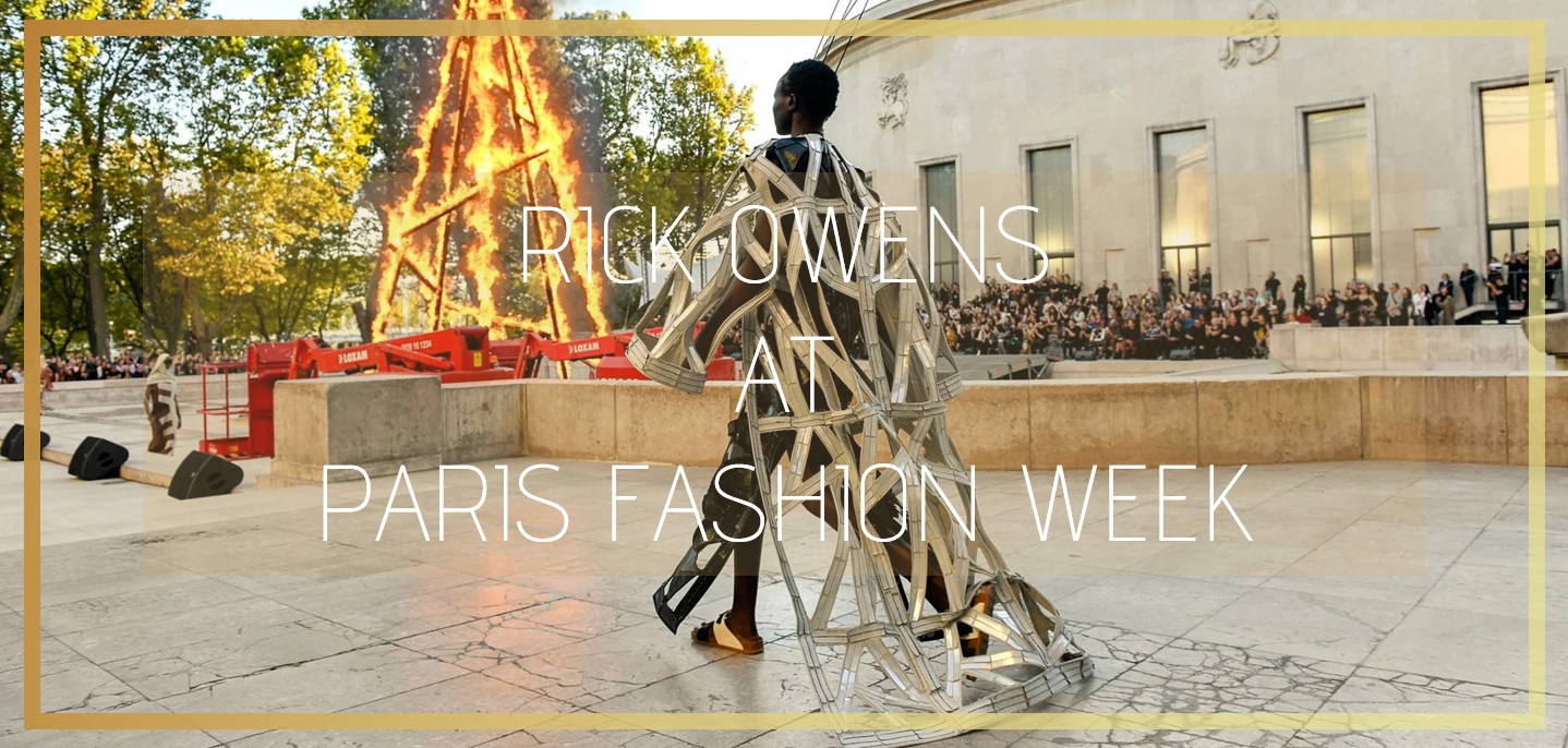 book tickets and packages for the rick owens paris fashion week show. VIP and Luxury and Bespoke.