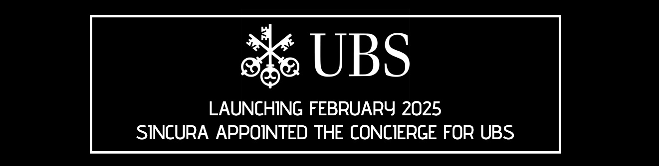 sincura appointed the concierge for ubs switzerland