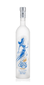 Brand work with snow queen vodka